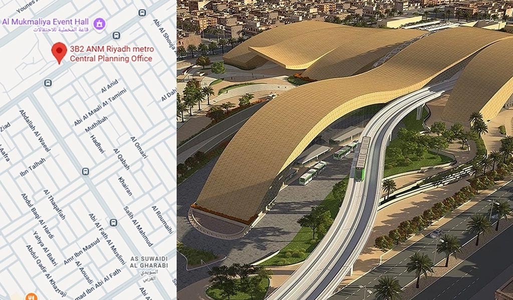 Line 3 Riyadh Metro Station - ACTE Aluminum