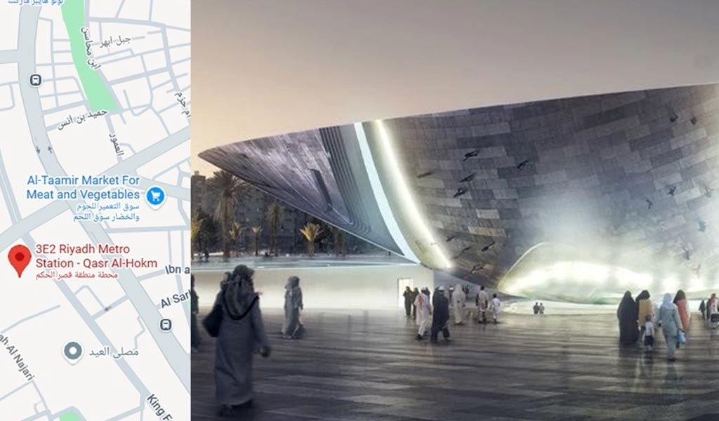 Line 3 Riyadh Metro Station - ACTE Aluminum